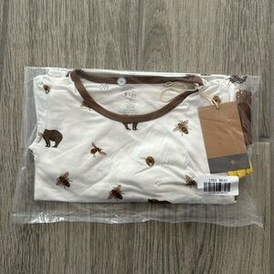New Kyte Baby, long sleeve pajamas toddler, Honey Bear